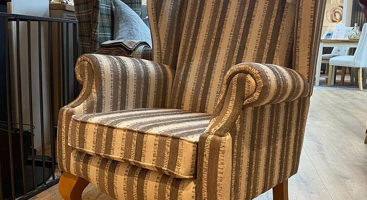 Premium fabric occasional chair