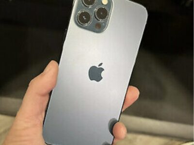 Apple iPhone 12 Pro Max – 512GB – Pacific Blue.