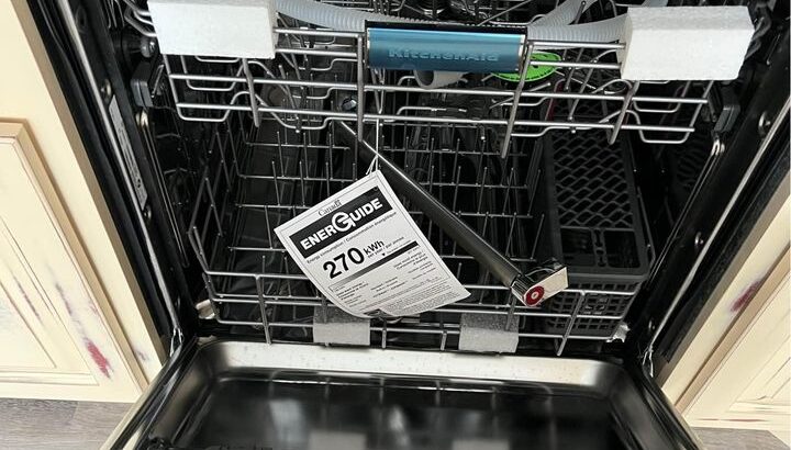 New Kitchen Aid dishwasher