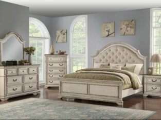 New Classic Furniture Anastasia Antique Queen 6 Pi