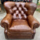 Restoration Hardware Churchill Leather Chair