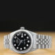MENS ROLEX DATEJUST 18K WHITE GOLD & STAINLESS STE