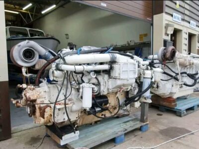 Detroit Deiesel 71 series marine engines.