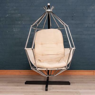 ELEGANT PARROT CAGE CHAIR BY IB ARBERG c.1970