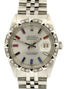 ROLEX Oyster Perpetual DateJust 36mm Multi Color S