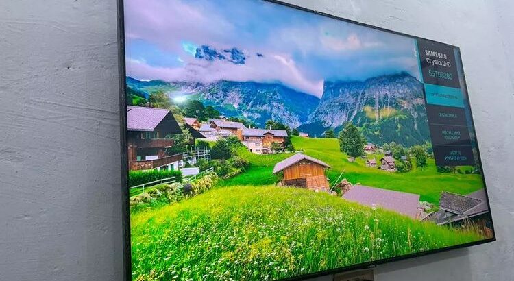 55″ INCHES SAMSUNG CRYSTAL SMART UHD 4K TV (2020/2