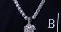 Versace ice stone necklace