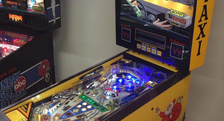 Taxi pinball machine for sale