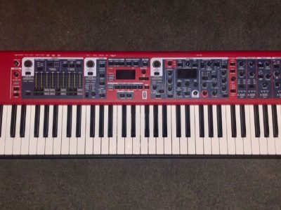 Nord Stage 3 88 HA keyboard w/ Nord Pedal & SWAN F