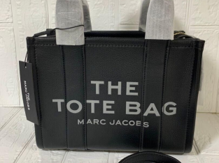 Marc Jacobs The Leather Mini Tote Bag Black 2way W