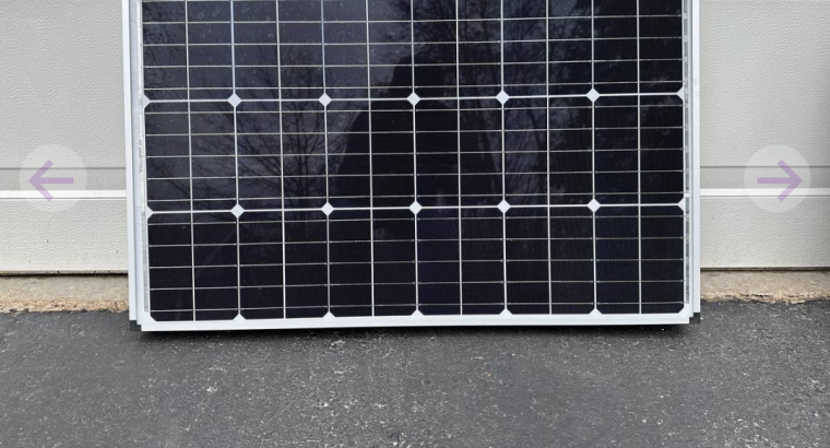 Zamp 120 watt solar panel and zamp solar control