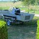 fishing boat with trailer BOAT, FISHING, OUTBOARD,