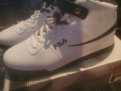 Men’s White Fila Shoes
