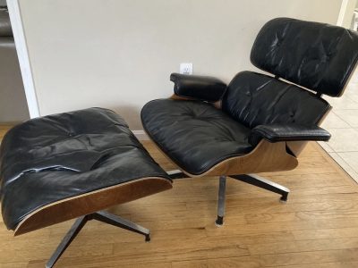Vintage Eames Herman Miller Rosewood Lounge Chair